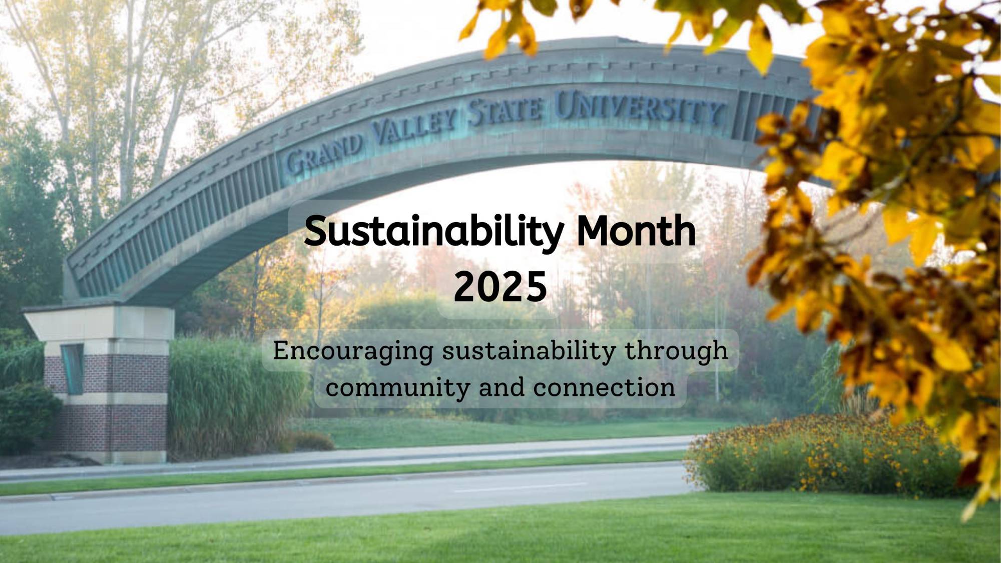 Sustainability Month 2025 Banner